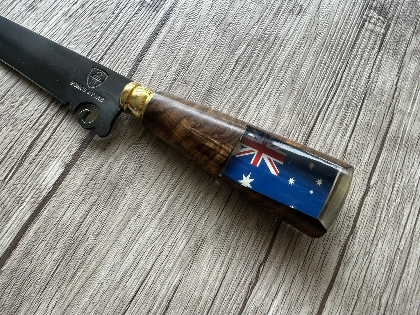 Skinner knife 7,5", Australia, Stainless Steel Blade, Hybrid Handle, 390mm, SS10-039