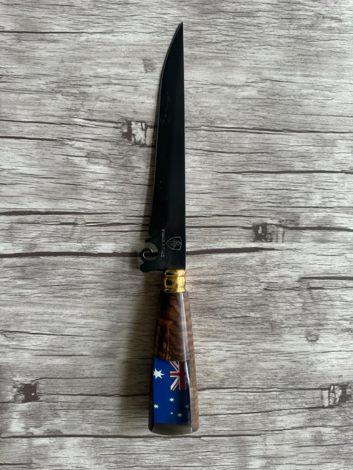 Skinner knife 7,5", Australia, Stainless Steel Blade, Hybrid Handle, 390mm, SS10-039