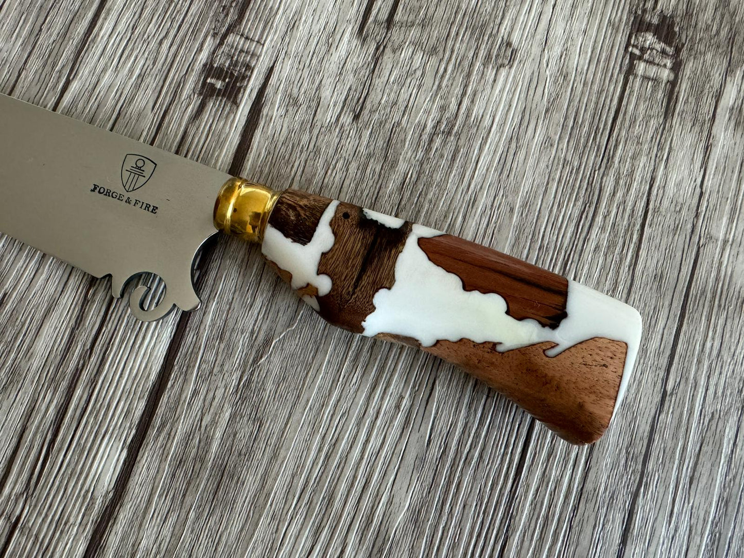 Tradition Knife, 8" Stainless Steel Blade, Hybrid Handle, 340mm, SS8-029B