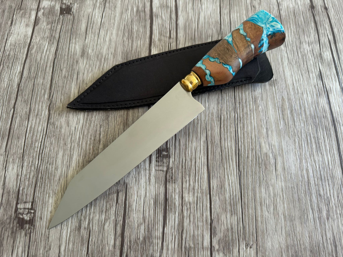Japanese Knife, 8" Stainless Steel Blade, Hybrid Handle, 325mm, CS8-031B