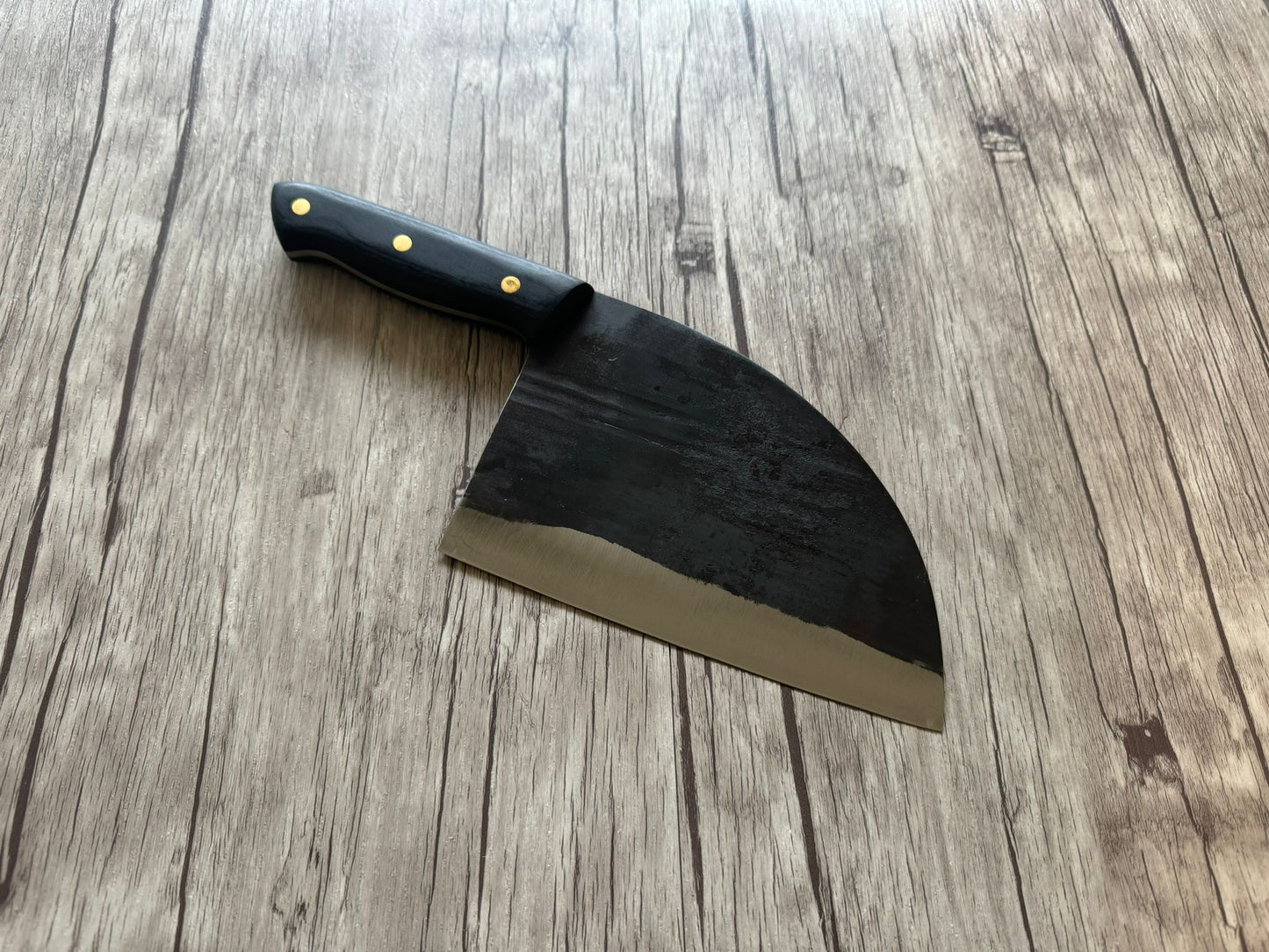 Cleaver knife, Carbon Steel Blade, FullTang Wood Handle, 290mm, CS65-042
