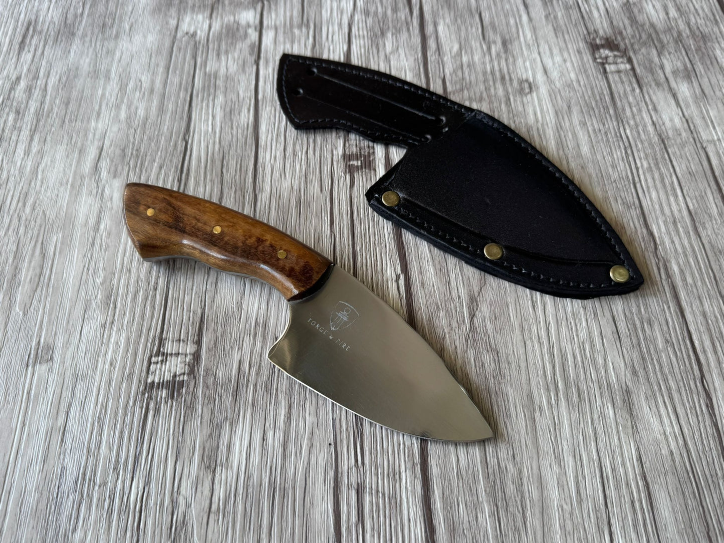 Paring knife 3,5", Stailess Steel Blade, FullTang Wood Handle, 185mm, SS4-063
