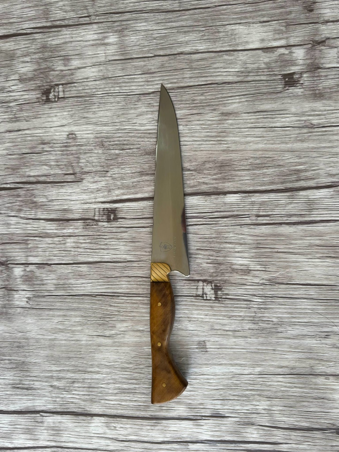 Gaucho knife, 8" Stainless Steel Blade, FullTang Wood Handle, 370mm, SS08-062