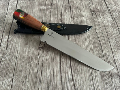 Picanheira 10", Rio Grande Flag, Stainless Steel Blade, Hybrid Handle, 390mm, SS10-038