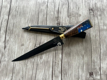 Skinner knife 7,5", Australia, Stainless Steel Blade, Hybrid Handle, 390mm, SS10-039