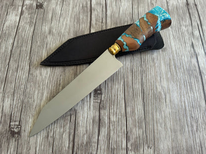 Japanese Knife, 8" Stainless Steel Blade, Hybrid Handle, 325mm, CS8-031B