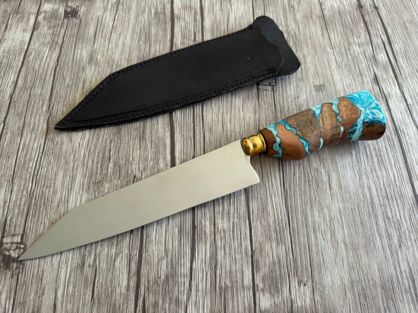 Japanese Knife, 8" Stainless Steel Blade, Hybrid Handle, 325mm, CS8-031B